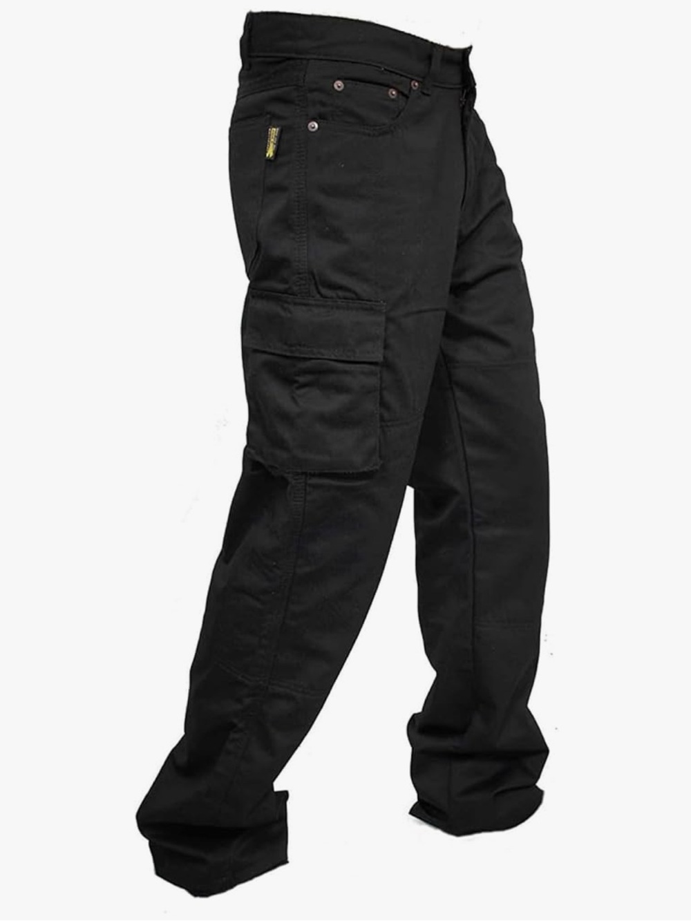 Men's Black Biker Wear Rider Protec Cargo Pants- Waist 40" Leg-Reg